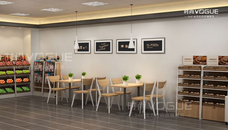 便利店貨架圖片