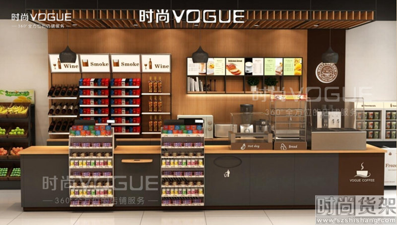 便利店收銀區(qū)設計